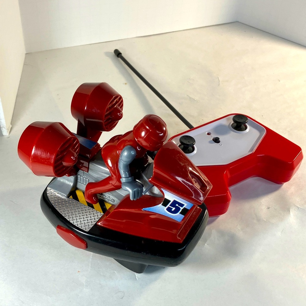 Red Remote Control Hovercraft Toy